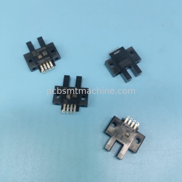 EE-SX670A Φωτομικροαισθητήρας τύπου τρύπας με επιλογή συνδέσμου τύπου dark-on/light-on