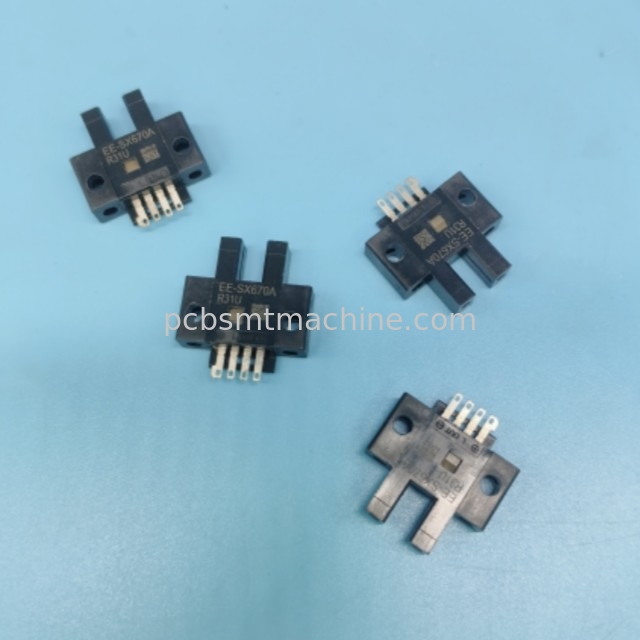 EE-SX670A Φωτομικροαισθητήρας τύπου τρύπας με επιλογή συνδέσμου τύπου dark-on/light-on