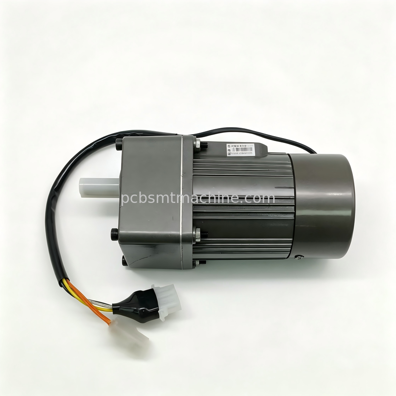 Panasonic M8GB3B22 Geared Motor with 3:1 Parallel Shaft and 25W Rated Power for Plug-and-Play Installation in Nachime SMT Printers Ο κινητήρας είναι σχεδιασμένος για την εγκατάσταση σε συσκευές που χρησιμοποιούνται για την επεξεργασία ηλεκτρονικών εκτυπωτών.