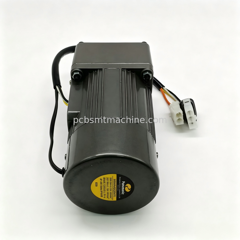 Panasonic M8GB3B22 Geared Motor with 3:1 Parallel Shaft and 25W Rated Power for Plug-and-Play Installation in Nachime SMT Printers Ο κινητήρας είναι σχεδιασμένος για την εγκατάσταση σε συσκευές που χρησιμοποιούνται για την επεξεργασία ηλεκτρονικών εκτυπωτών.