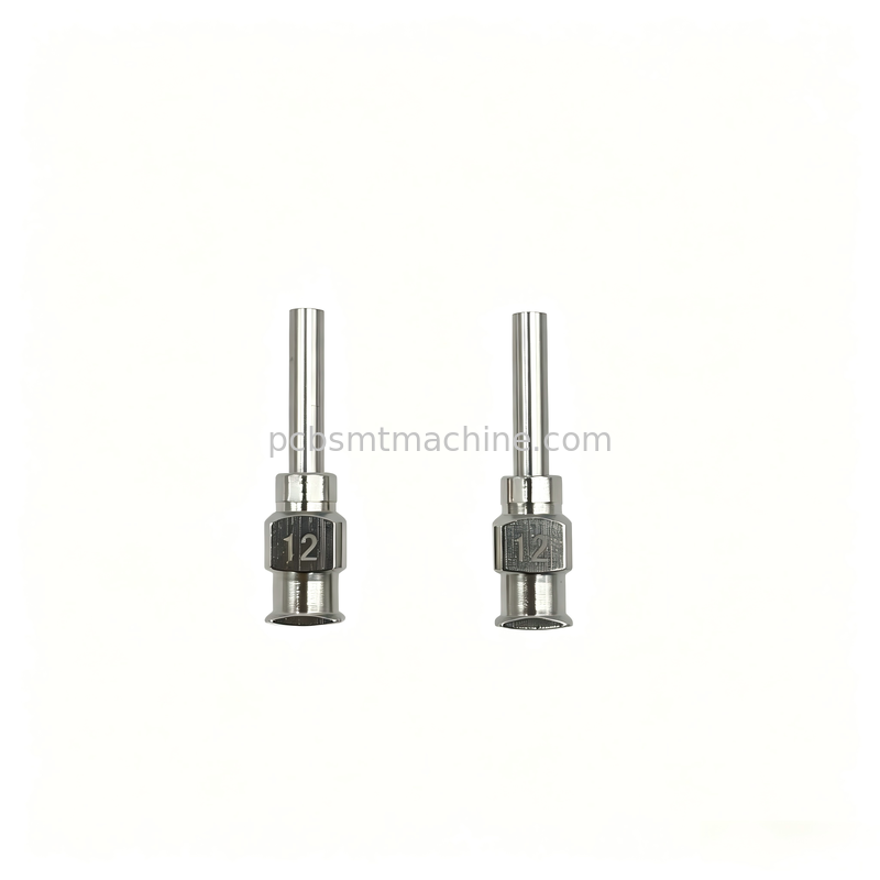 Χάλυβα από ανοξείδωτο χάλυβα 12G 0,5 ιντσών Luer Lock διανομή βελόνα για την ακριβή διανομή υγρών
