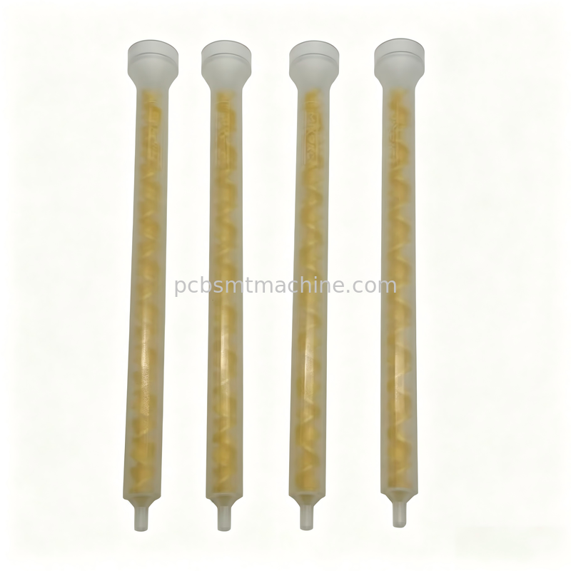 MIXPAC MS08-19-R 19-element Yellow POM Static Mixer για διανομή SMT PCB με πίεση 1500PSI