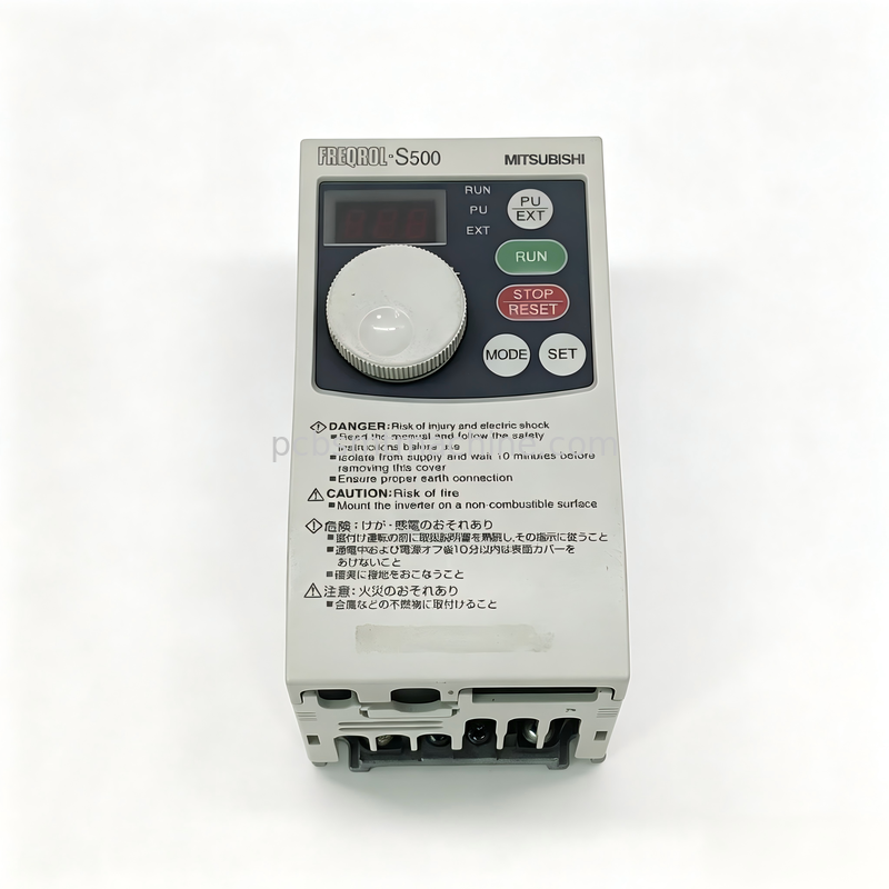 Mitsubishi Electric FR-S510WE-0.1K 0.1 kW Μονοφασικό VFD Inverter με Επικοινωνία RS-485 για Μηχανές SMT