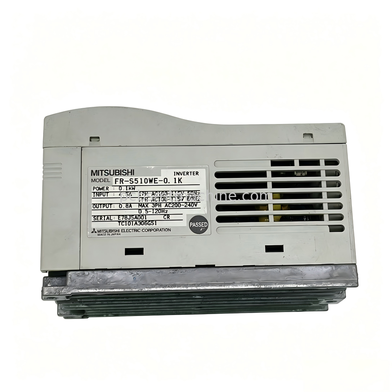 Mitsubishi Electric FR-S510WE-0.1K 0.1 kW Μονοφασικό VFD Inverter με Επικοινωνία RS-485 για Μηχανές SMT