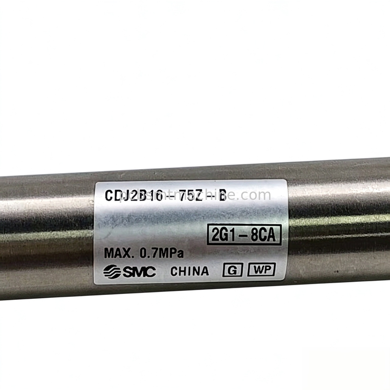 CDJ2B16-75Z-A93L-B Mini Pneumatic Cylinder with 16mm Bore Size and 75mm Stroke Length for High Precision SMT Equipment