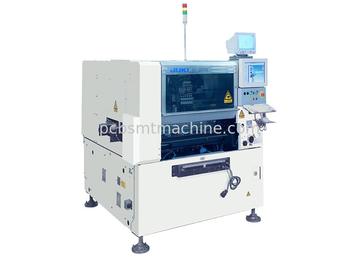 Προ - κύρια να τοποθετήσει τσιπ μηχανών JUKI KE2070L PCB SMT μηχανή με 6 τυποποιημένα κεφάλια μπαλωμάτων