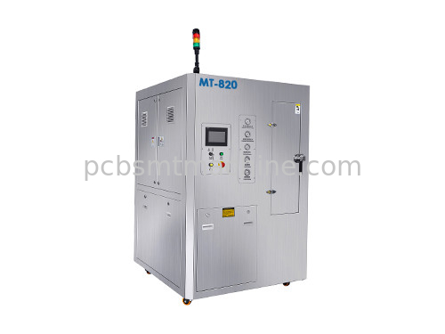 καθαρίζοντας μηχανή 4 αέρα PCB μαχαιριών AC380V για το διάτρητο ΑΜ-820 εκτυπωτών κολλών ύλης συγκολλήσεως