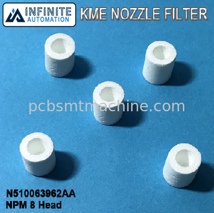 N510063962AA Panasonic NPM 8 επικεφαλής φίλτρο για τη μηχανή SMT