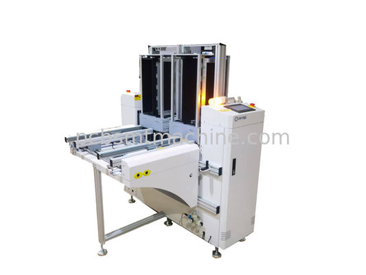 Διπλοί Unloader SMT ραγών συνελεύσεων μεταφορείς συνδέσεων σχεδίου γραμμών μορφωματικοί